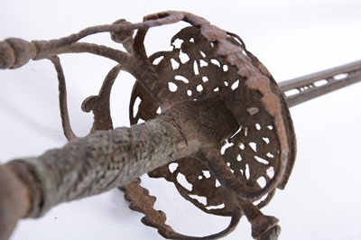Lot 83 - English rapier
