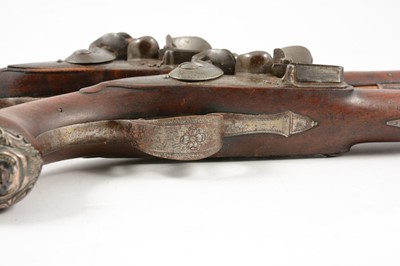 Lot 8 - Pair of flintlock pistols