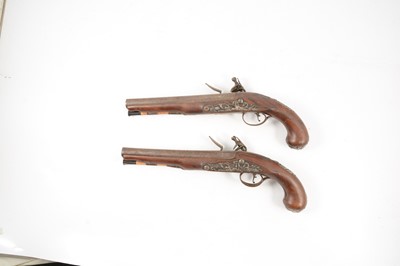 Lot 8 - Pair of flintlock pistols