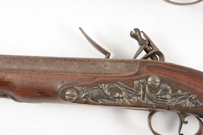 Lot 8 - Pair of flintlock pistols