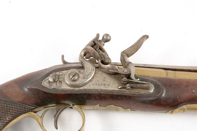 Lot 2 - Flintlock blunderbuss pistol