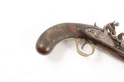 Lot 2 - Flintlock blunderbuss pistol