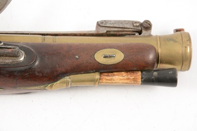 Lot 2 - Flintlock blunderbuss pistol