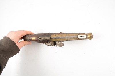 Lot 2 - Flintlock blunderbuss pistol