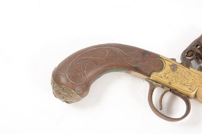 Lot 5 - Flintlock boxlock pocket pistol
