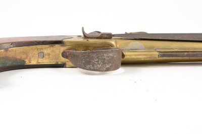Lot 4 - Flintlock boxlock pistol