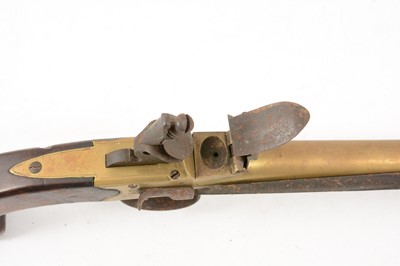 Lot 4 - Flintlock boxlock pistol