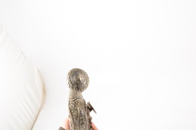 Lot 9 - Turkish flintlock pistol and an Arab pistol