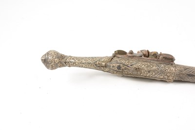 Lot 9 - Turkish flintlock pistol and an Arab pistol
