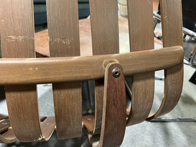 Lot 8 - 1960s 'Scandia' design rosewood and chrome lounge chair, by Hans Brattrud
