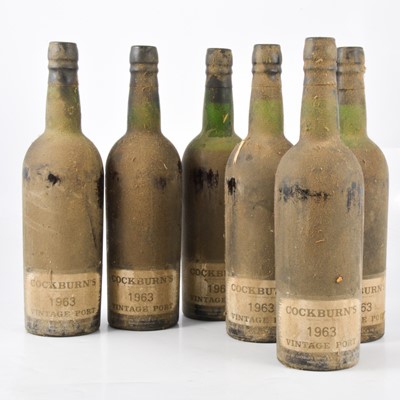 Lot 109 - Cockburns, 1963 vintage port