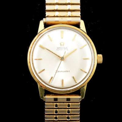 Lot 167 - Omega - a gentleman's Seamaster gold-plated automatic wristwatch.