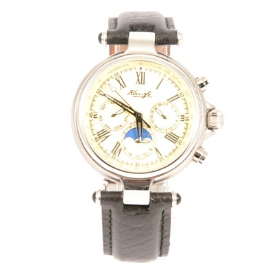 Lot 349 - Kienzle - a gentleman's Da Vinci chronograph automatic wristwatch.