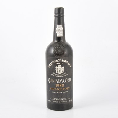 Lot 112 - Quinta da Corte, 1980 vintage port, Delaforce & Sons