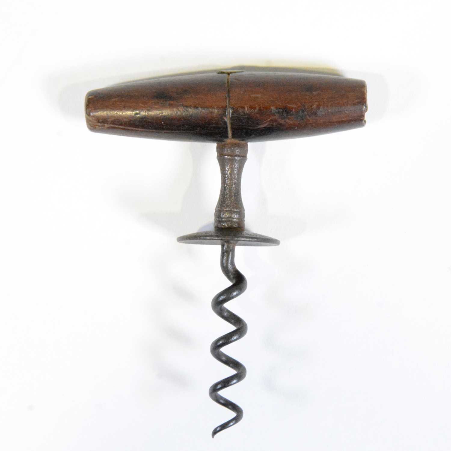 Lot 12 - Samuel Henshall Soho Patent corkscrew, Obstando Promoves