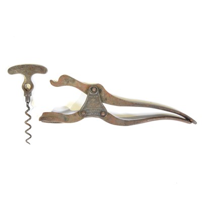 Lot 28 - Lund Patent Lever and Lund Patent corkscrew