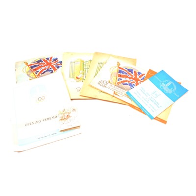 Lot 161 - Sixteenth Olympiad 1948 programme, etc.