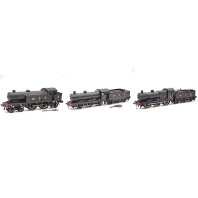 Lot 234 - Three O gauge scratch-built clockwork locomotives