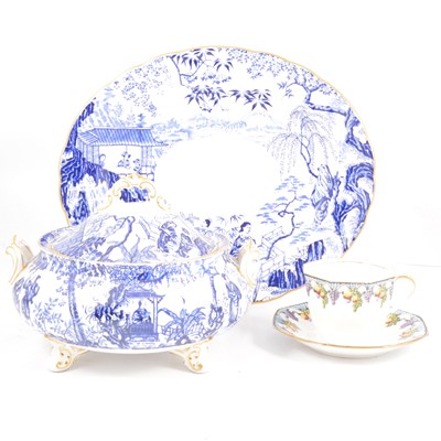 Lot 103 - Royal Crown Derby 'Mikado' pattern part dinner service, and other tea ware