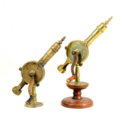 Lot 74 - 1887 pattern "The Eclipse" bar top corkscrew