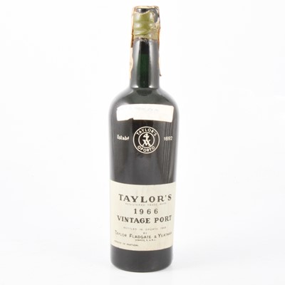 Lot 110 - Taylor's, 1966 vintage port