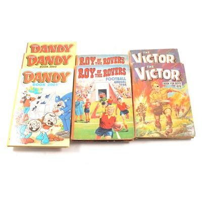 Lot 177 - Thirteen boxes of comic books and annuals