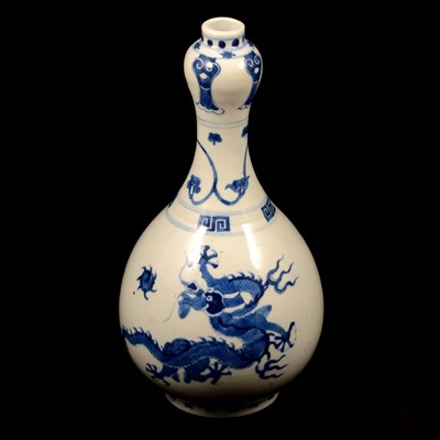 Lot 3 - Chinese porcelain gourd shaped vase