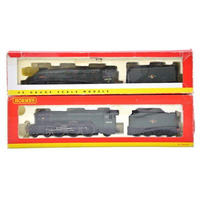 Lot 182 - Two Hornby OO gauge locomotives, including class A3, class A4