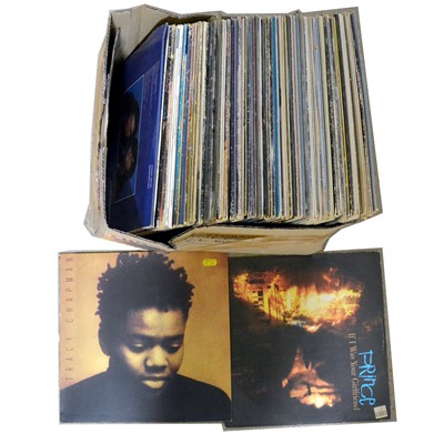 Lot 152 - Seventy-seven LP vinyl music records including Fleetwood Mac, Tracy Chapman etc.