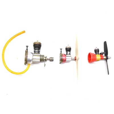 Lot 27 - Three Cox glow engines