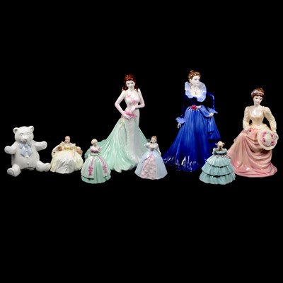 Lot 20 - Collection of Coalport figurines