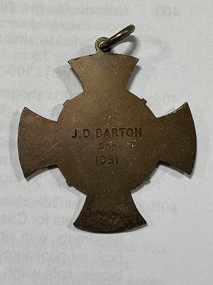 Lot 232 - A collection of medals, badges and awards relating to three main recipients.