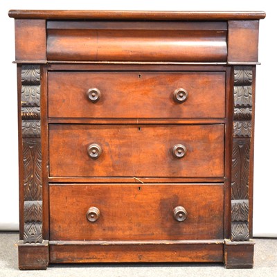 Lot 309 - Victorian Scottish mahogany chest of drawers