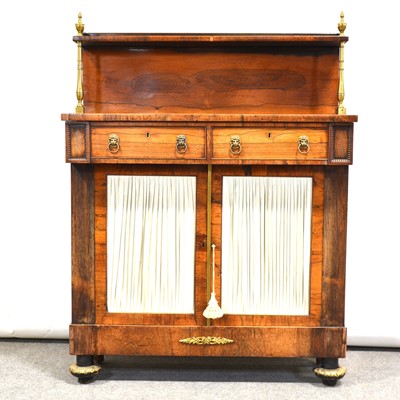 Lot 316 - Regency rosewood chiffonier