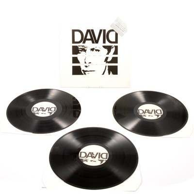 Lot 22 - David Bowie LP Live at the Rosemont Horizon, August 2n 1983, three vinyl set