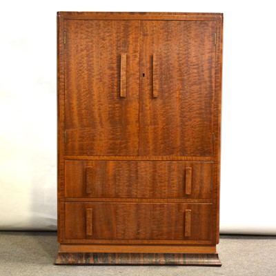 Lot 381 - Art Deco side cabinet