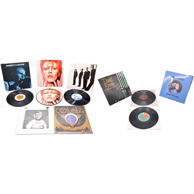 Lot 29 - Eight David Bowie 10" single and EP vinyl records