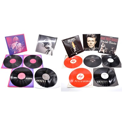 Lot 32 - Five David Bowie LP vinyl records including Glastonbury 2000