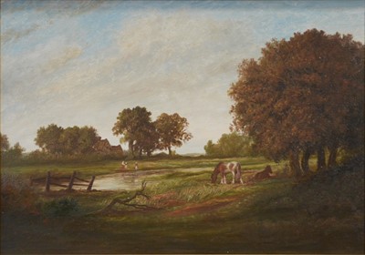 Lot 292 - Contemporary, River landscape