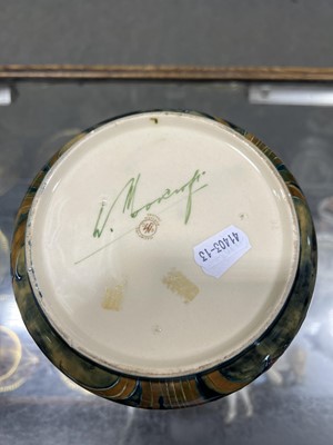 Lot 517 - William Moorcroft for James Macintyre, a 'Revived Cornflower'sign vase