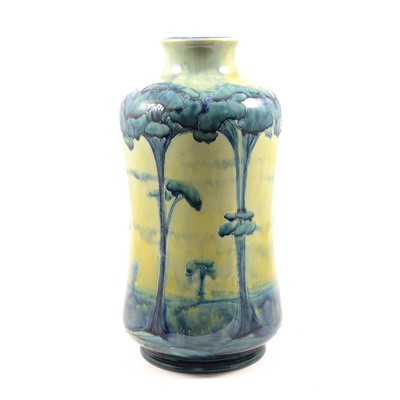 Lot 518 - William Moorcroft, a large and early  'Hazledene' landscape vase