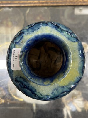 Lot 518 - William Moorcroft, a large and early  'Hazledene' landscape vase