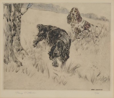Lot 254 - Henry Wilkinson, Spaniels