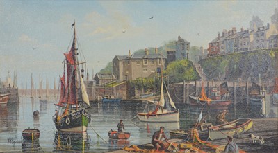 Lot 275 - W H Stockman, Brixham Harbour.