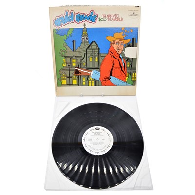 Lot 53 - David Bowie LP vinyl record, The Man Who Sold the World, US Promotional copy