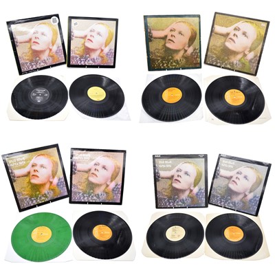 Lot 67 - David Bowie LP vinyl records, eight pressings of Hunky Dory, including SF8244 UK pressing, 3T/3T