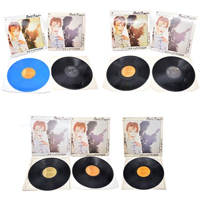 Lot 68 - David Bowie LP vinyl records, seven pressings of Scary Monsters.