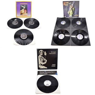 Lot 72 - David Bowie LP vinyl box sets, three including Bowie at the Beeb etc