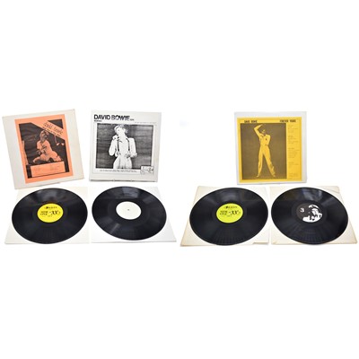 Lot 73 - David Bowie LP vinyl records, three private pressings including 1974 Subway