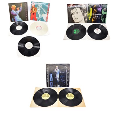 Lot 84 - Five David Bowie unofficial and promo release LP vinyl records